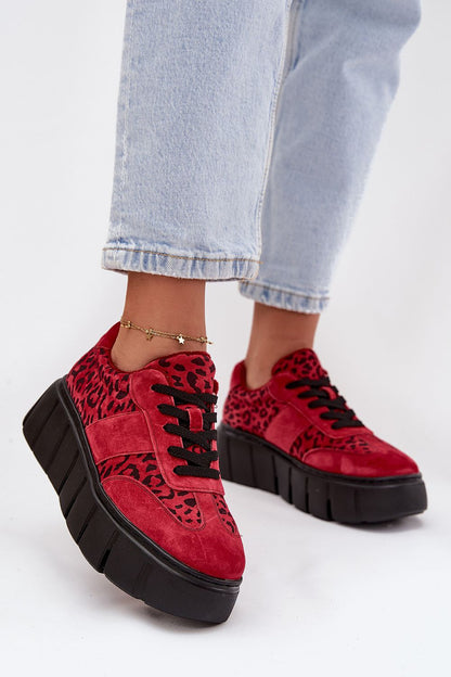   Buty Sportowe Model Vinceza 66841 Panterka Red - Step in style 