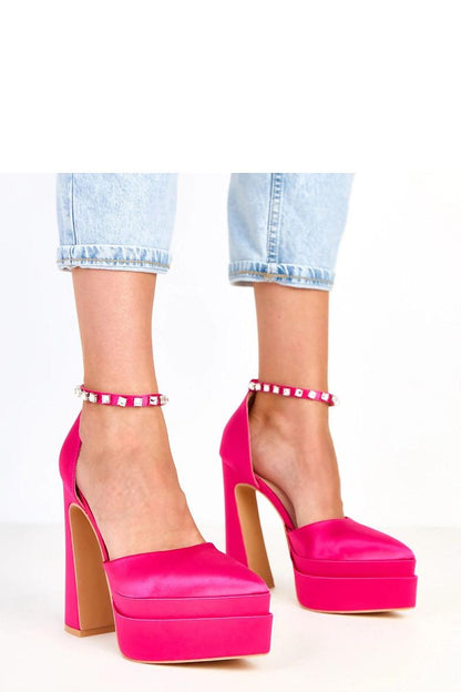   Czółenka Model Tolani YES-3062-8 Pink - Solea 