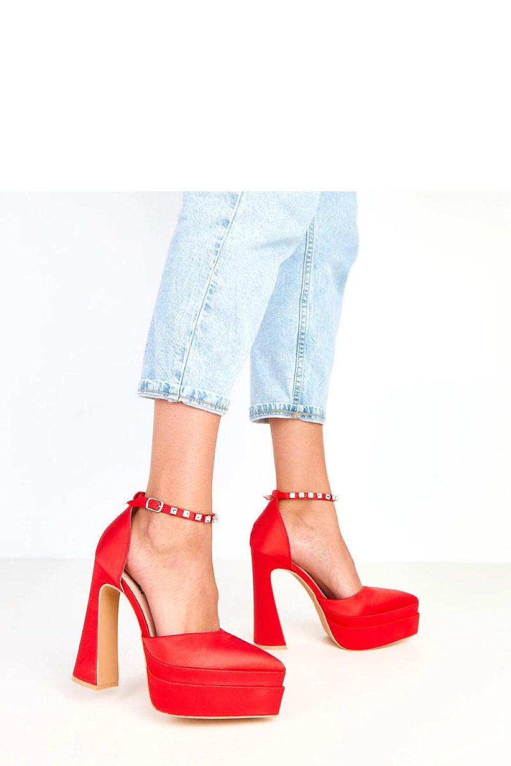   Czółenka Model Tolani YES-3062-8 Red - Solea 