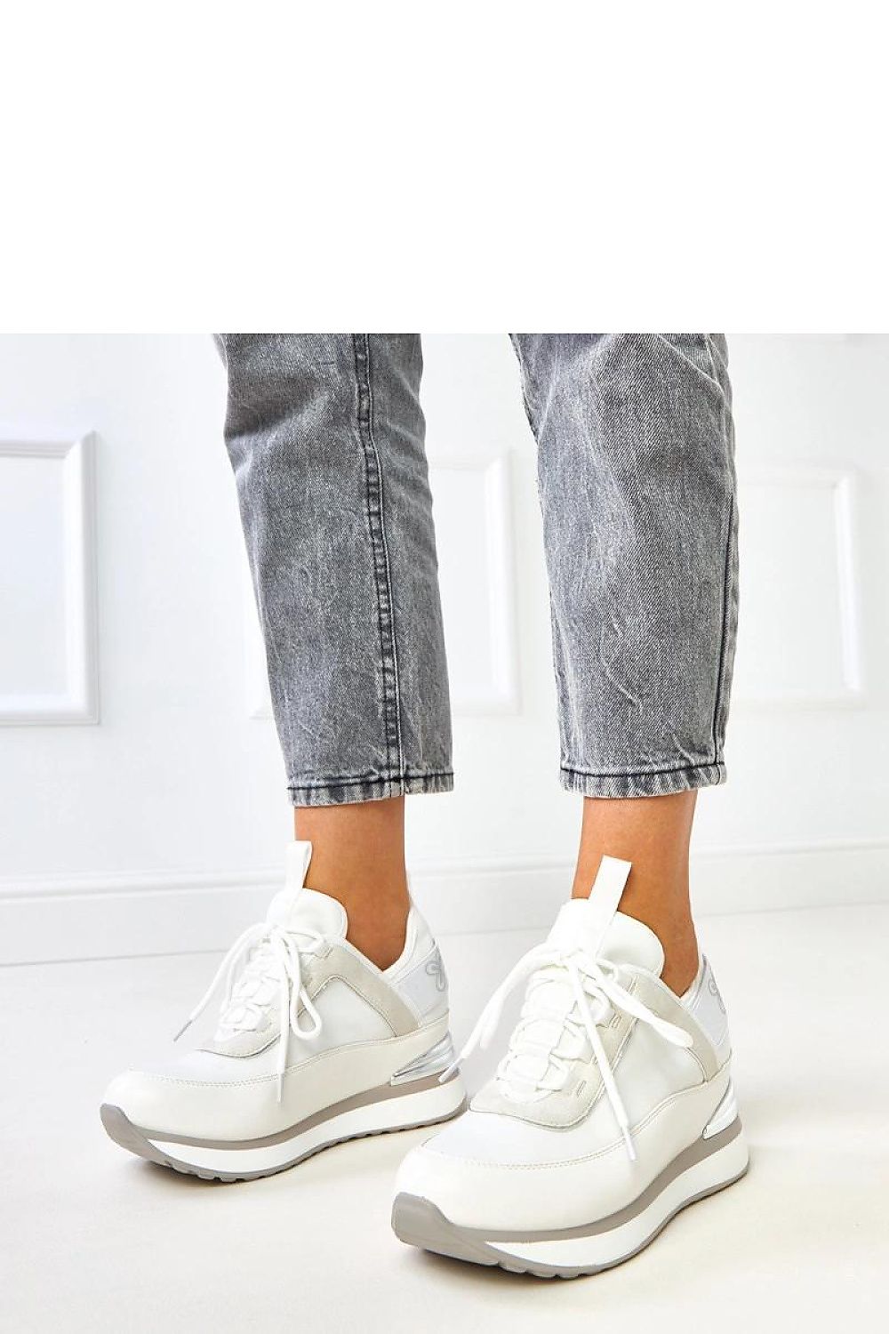   Buty Sportowe Model Ramona RQ1 White - Solea 