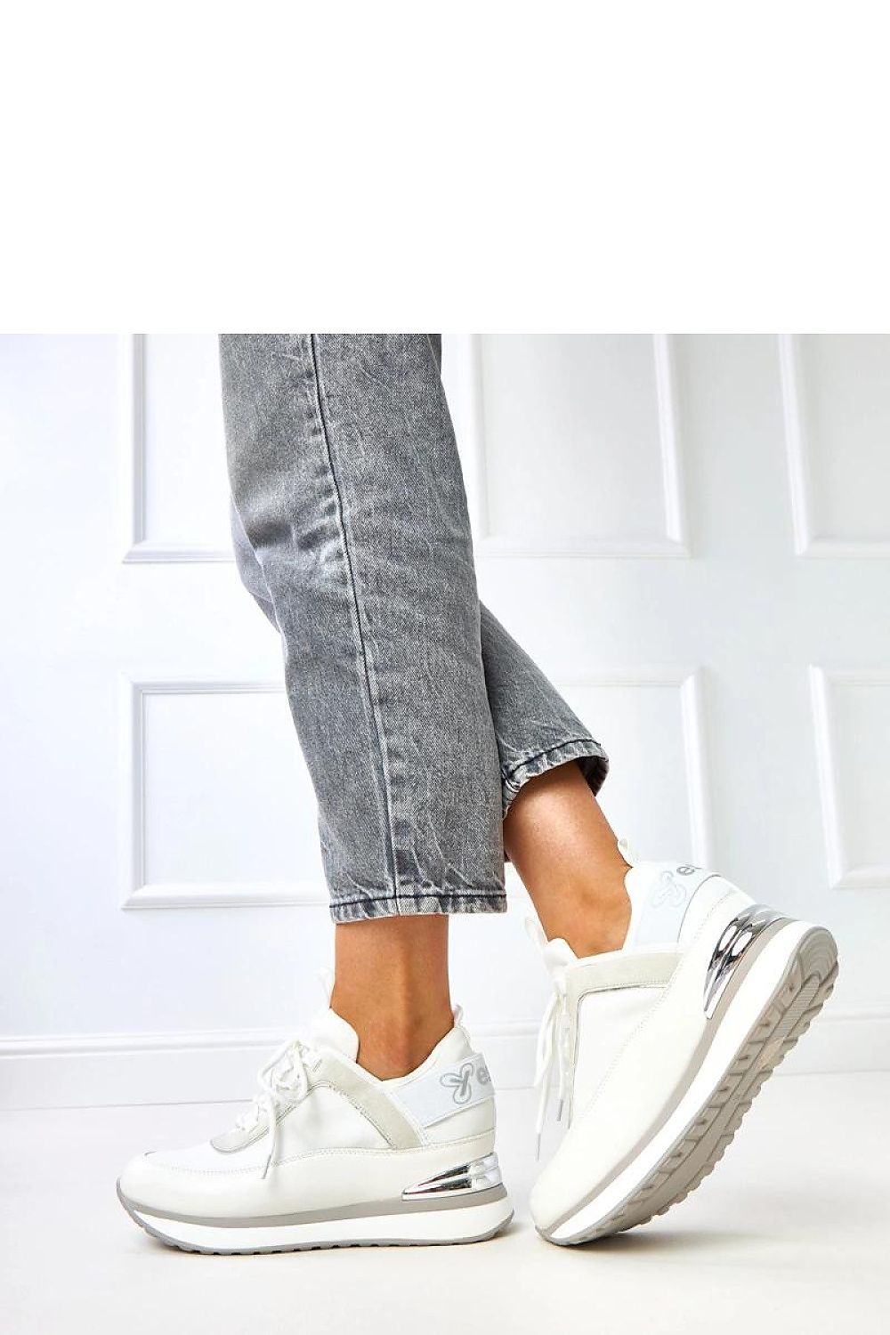   Buty Sportowe Model Ramona RQ1 White - Solea 