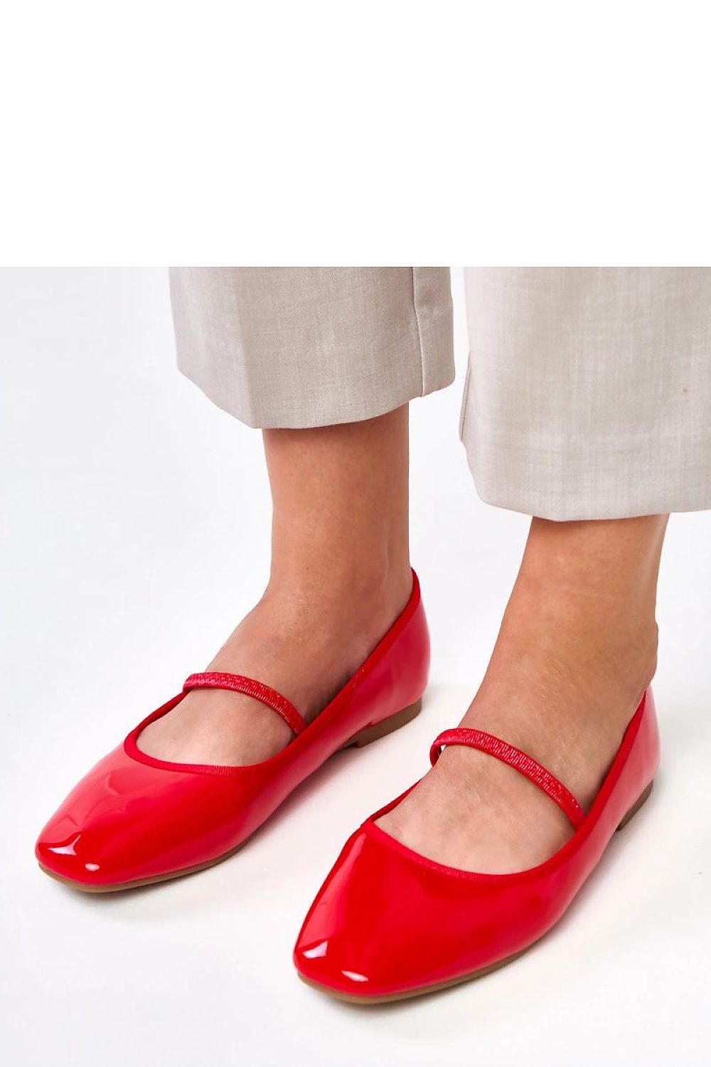   Baleriny Model Lantos LG23-4 Red - Solea 