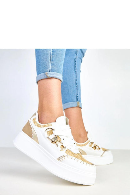   Buty Sportowe Model Lina B2093 Beige - Solea 