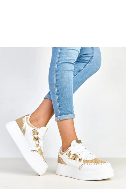   Buty Sportowe Model Lina B2093 Beige - Solea 