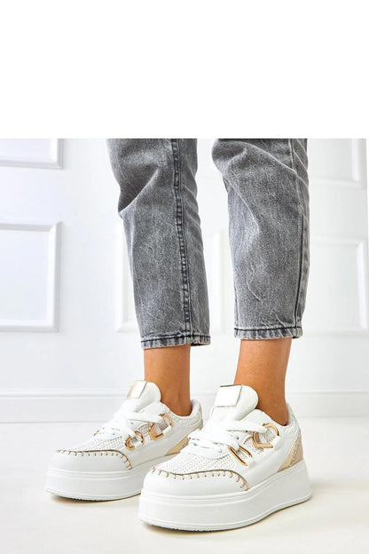   Buty Sportowe Model Lina B2093 White - Solea 