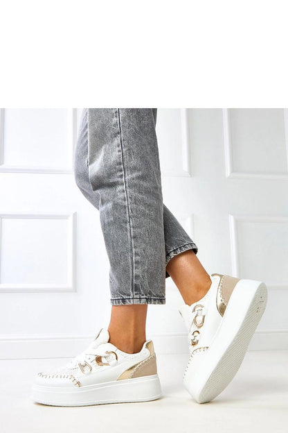   Buty Sportowe Model Lina B2093 White - Solea 