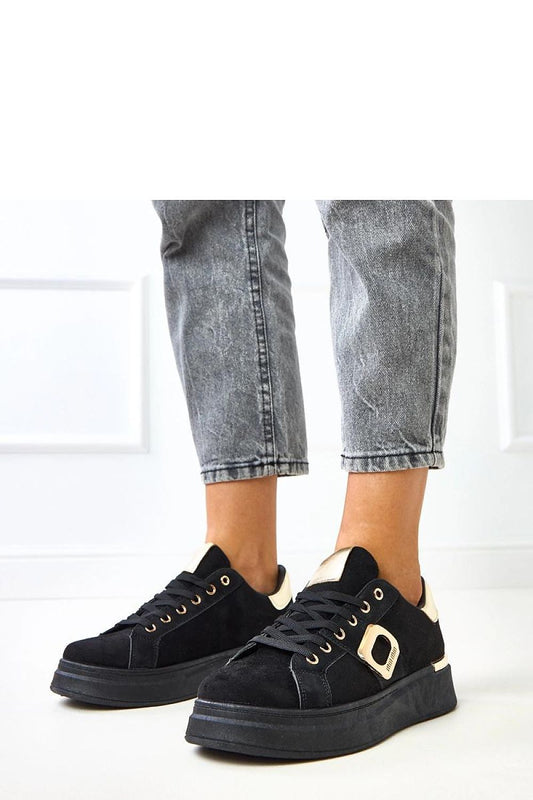   Buty Sportowe Model Laumen GB016 Black - Solea 