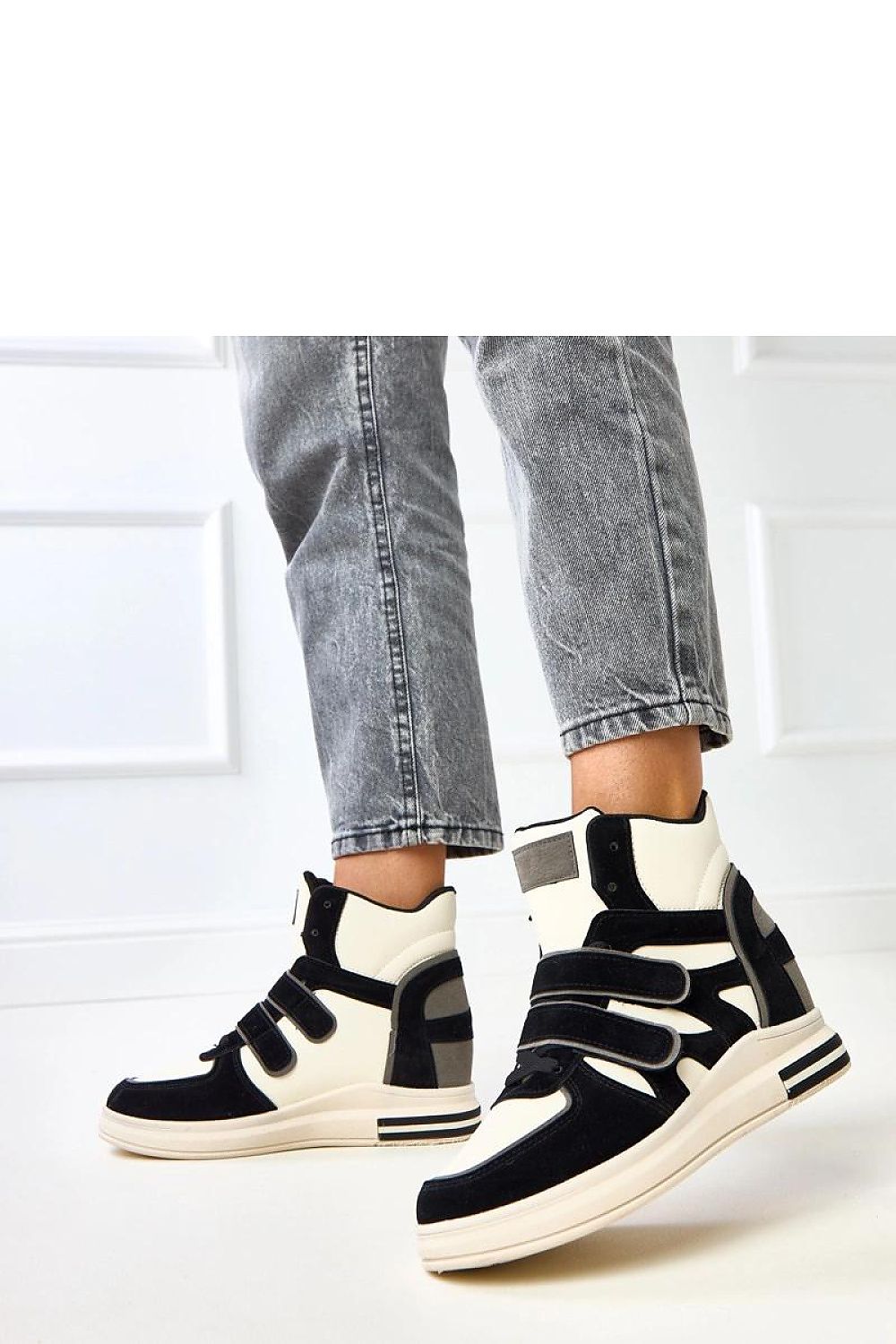   Buty Sportowe Model Ashni YSX145 Black/White - Solea 