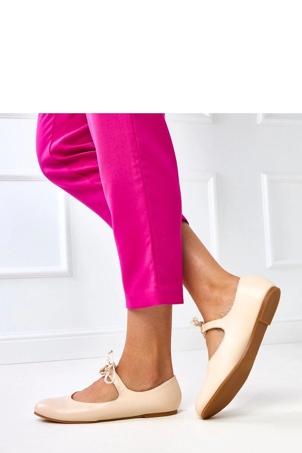   Baleriny Model Sallay BSD106-3 Beige - Solea 