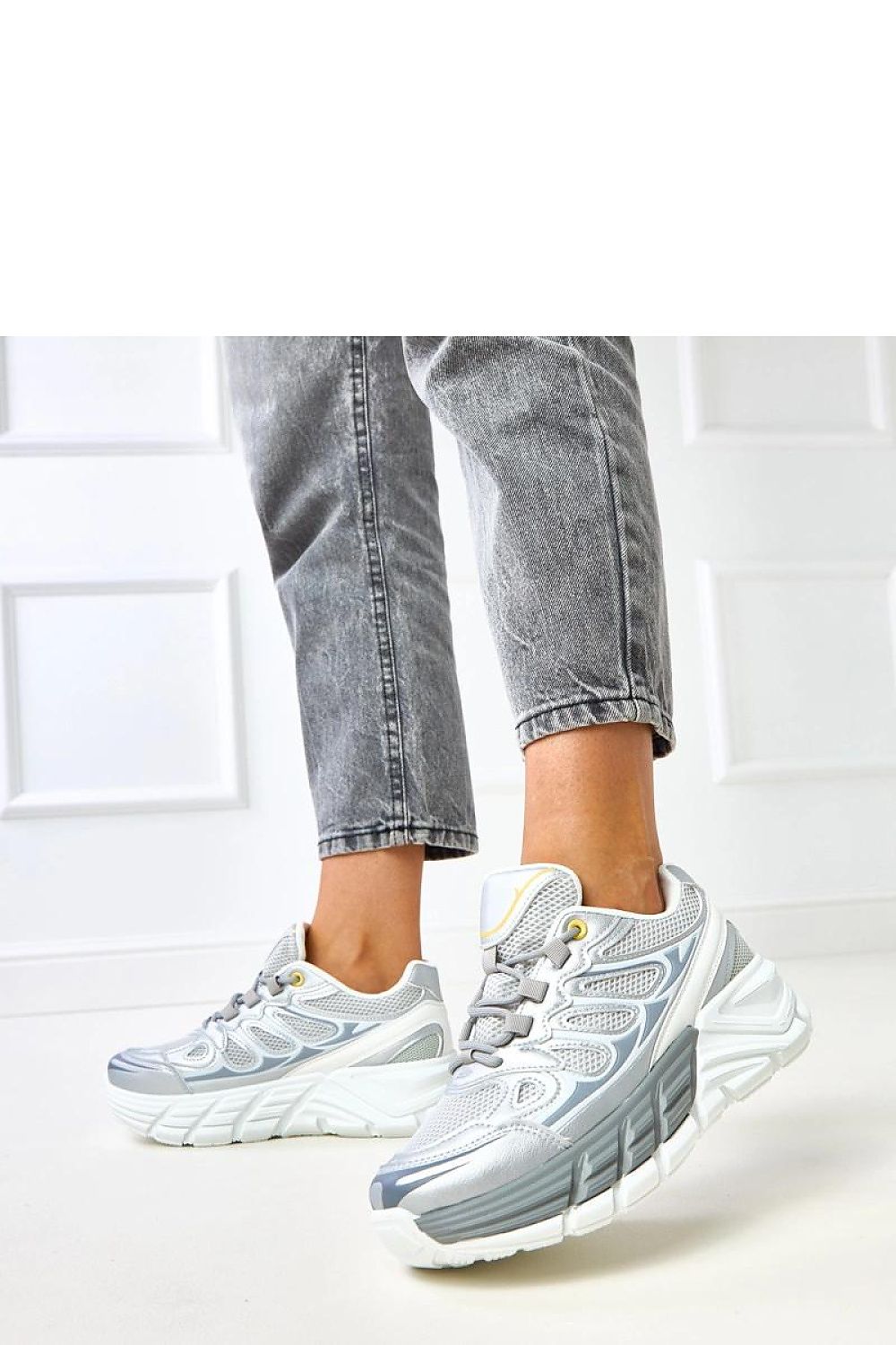   Buty Sportowe Model Souza EX5615-3 Silver - Solea 