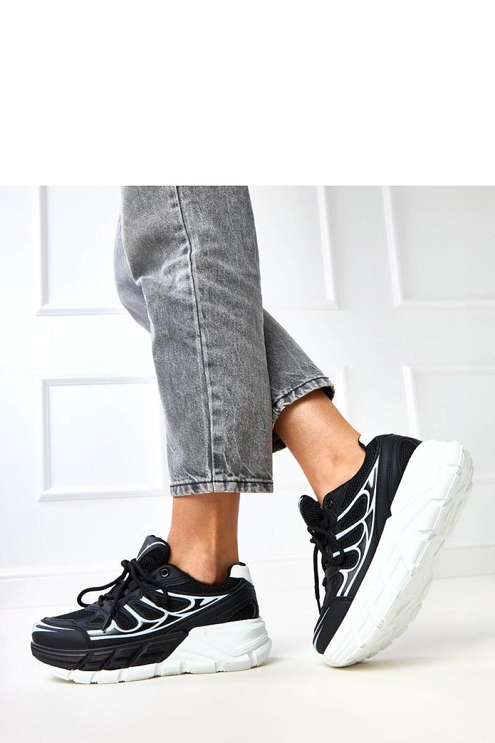   Buty Sportowe Model Souza EX5615-1 Black - Solea 