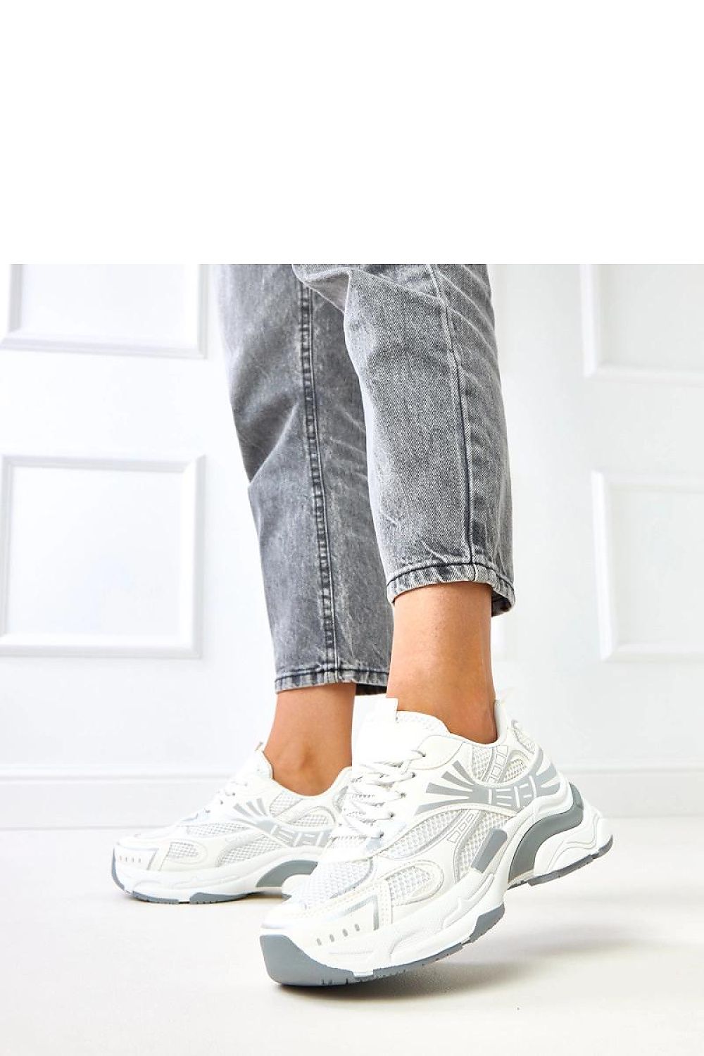   Buty Sportowe Model Tims GLA1108 White - Solea 