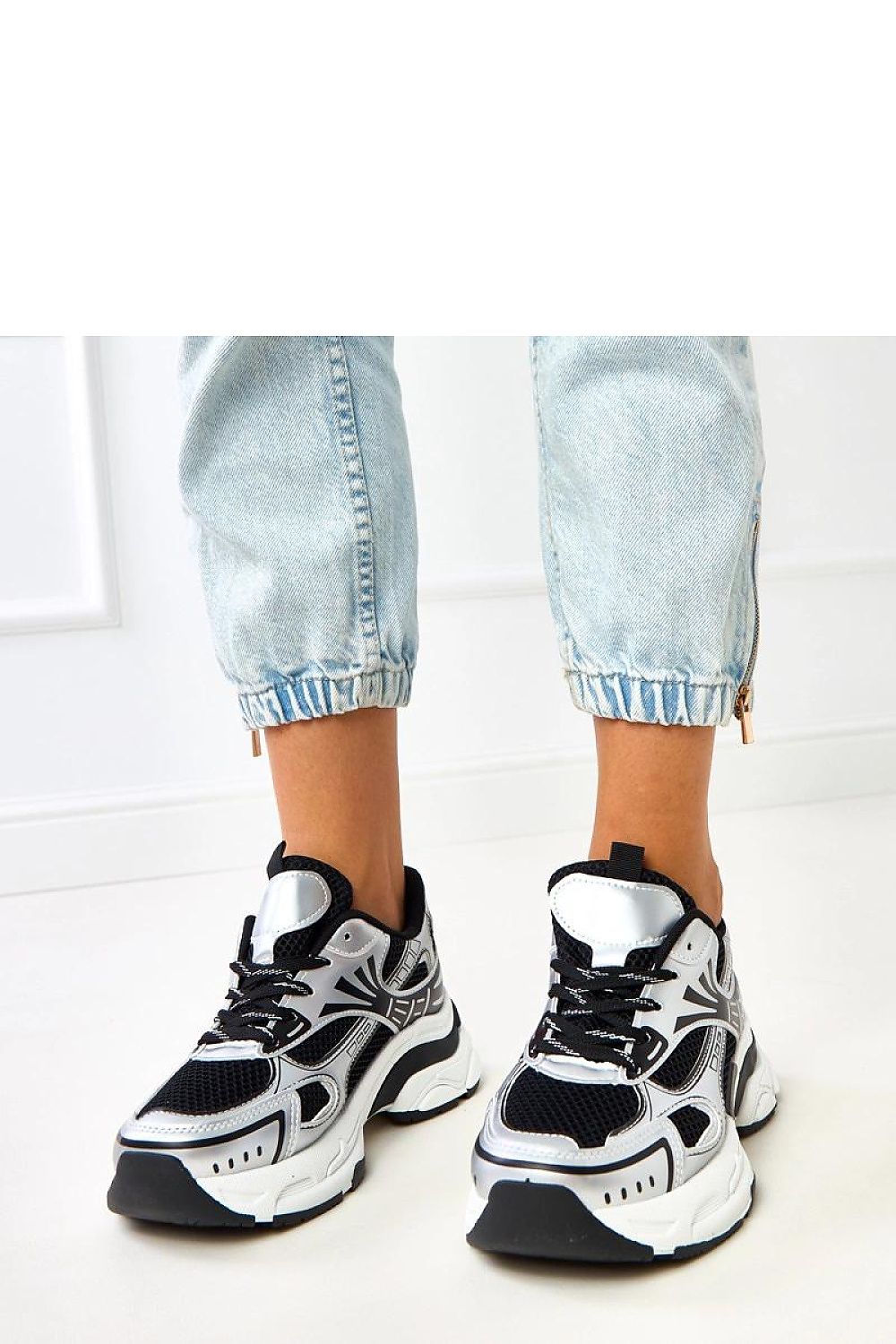   Buty Sportowe Model Tims GLA1108 Black - Solea 