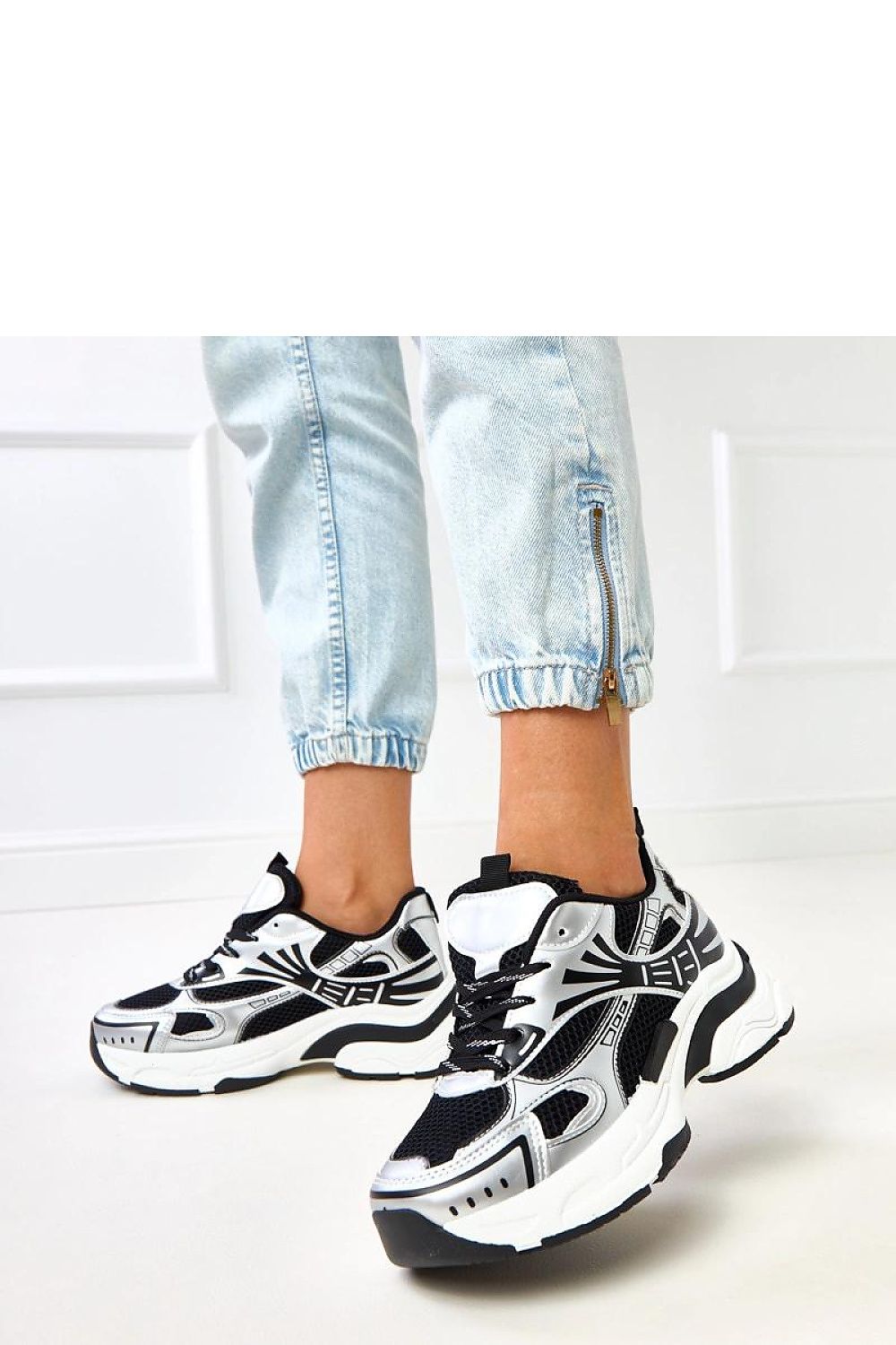   Buty Sportowe Model Tims GLA1108 Black - Solea 