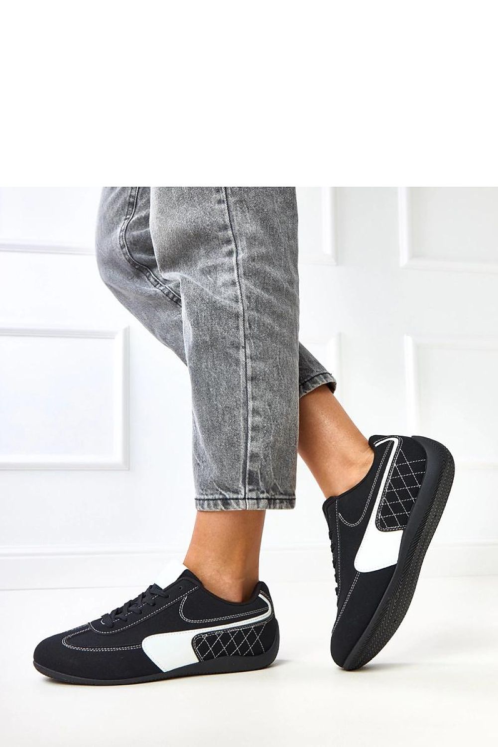   Buty Sportowe Model Manaar C2061-1 Black - Solea 