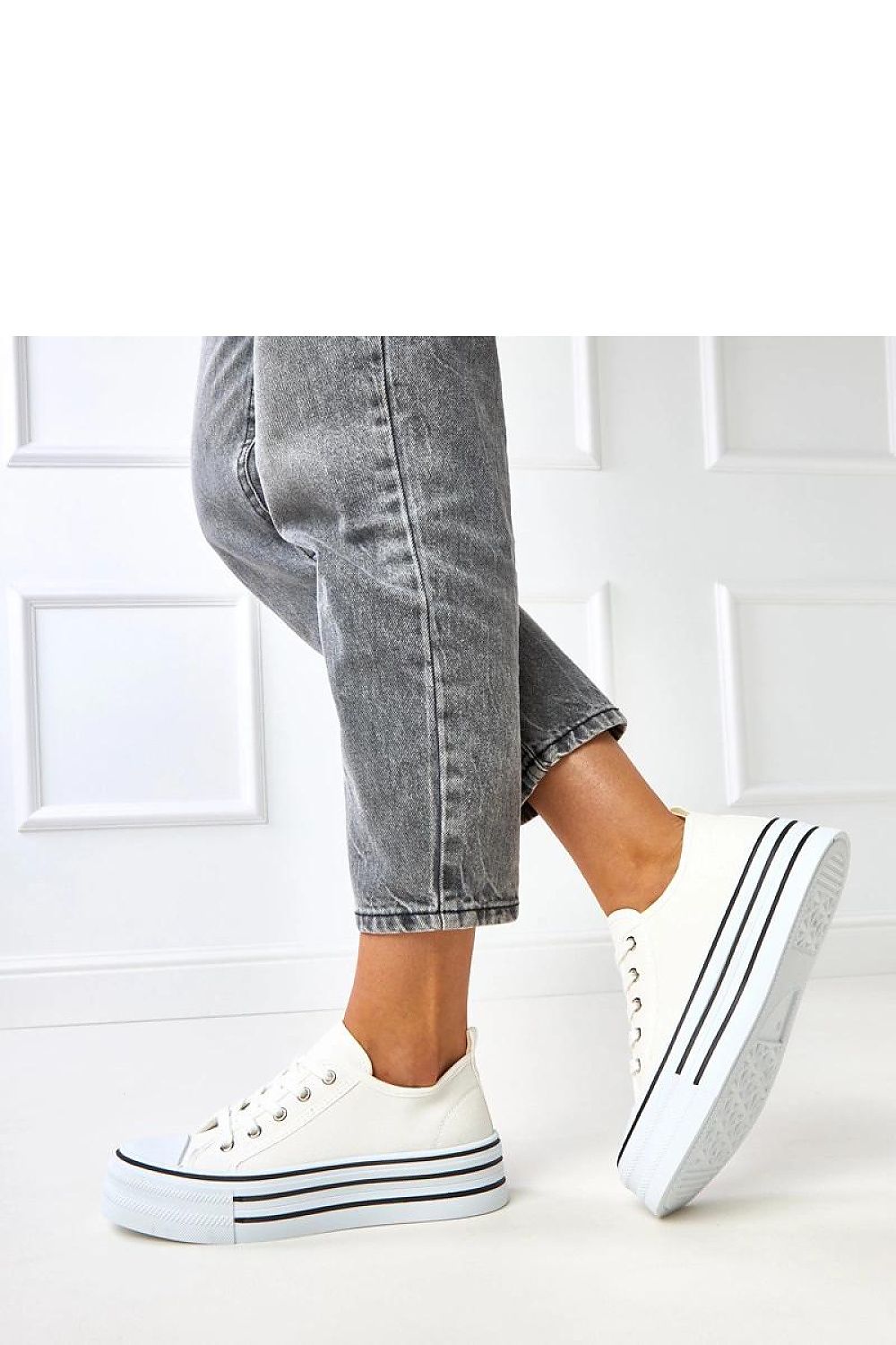   Trampki Model Talah SL8826 White - Solea 