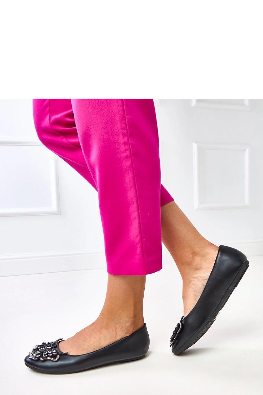   Baleriny Model Gruca GJ3092-1 Black - Solea 