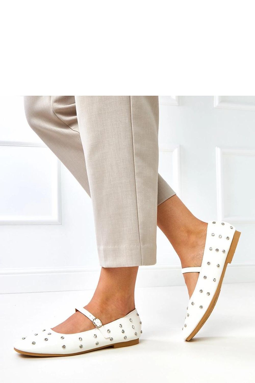   Baleriny Model Heidi GJ3093-3 White - Solea 