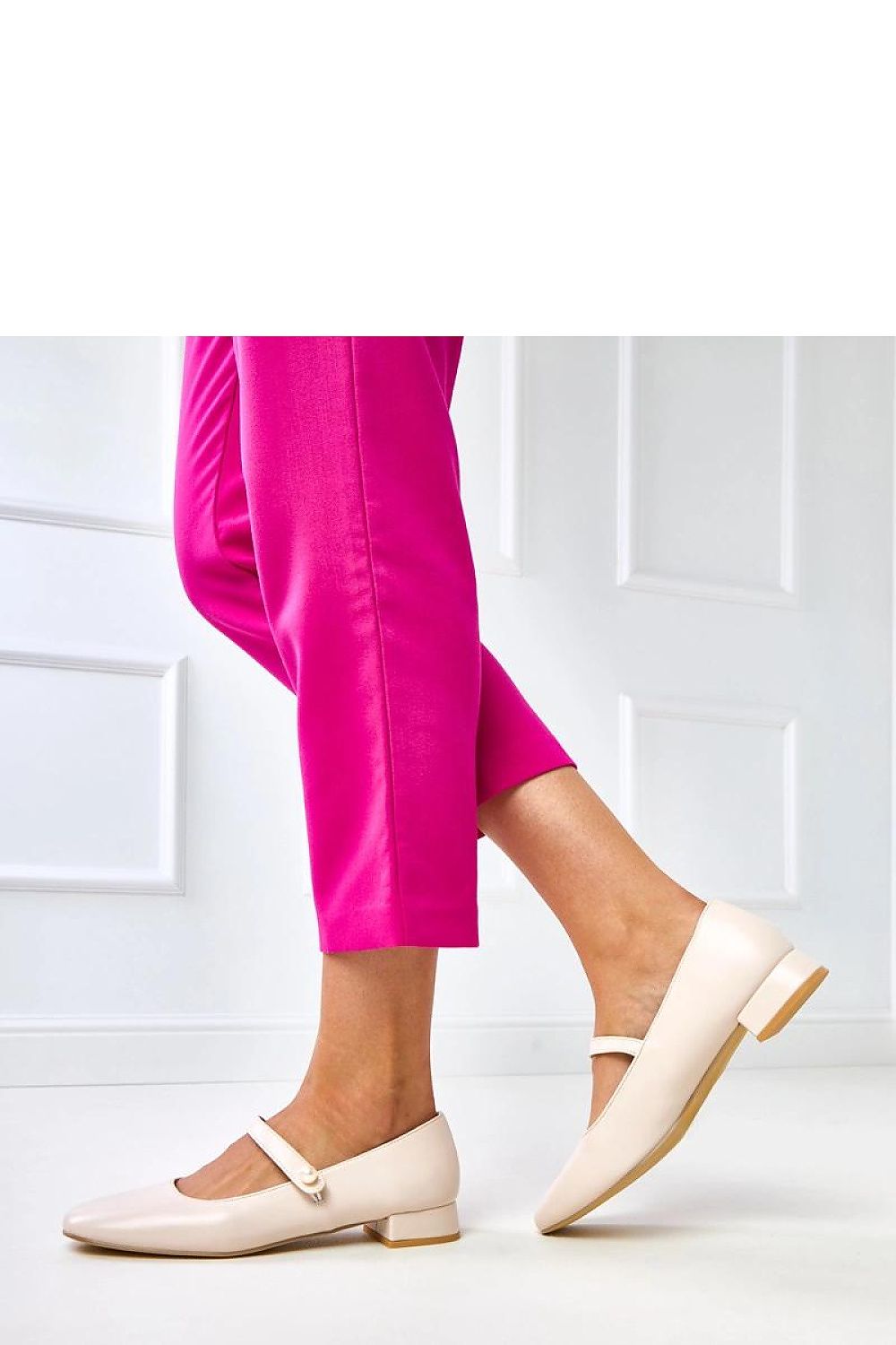   Czółenka Model Alya GG3071-3 Beige - Solea 