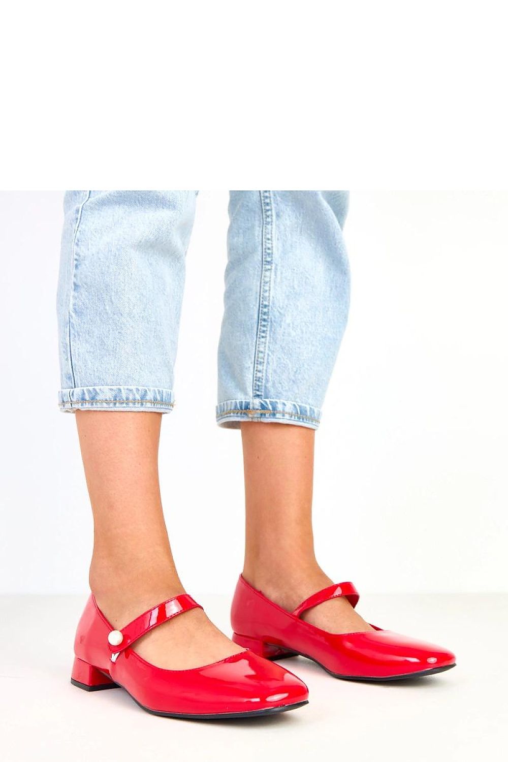   Czółenka Model Saga GG3070-4 Red - Solea 