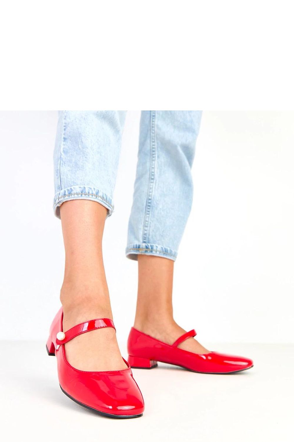   Czółenka Model Saga GG3070-4 Red - Solea 