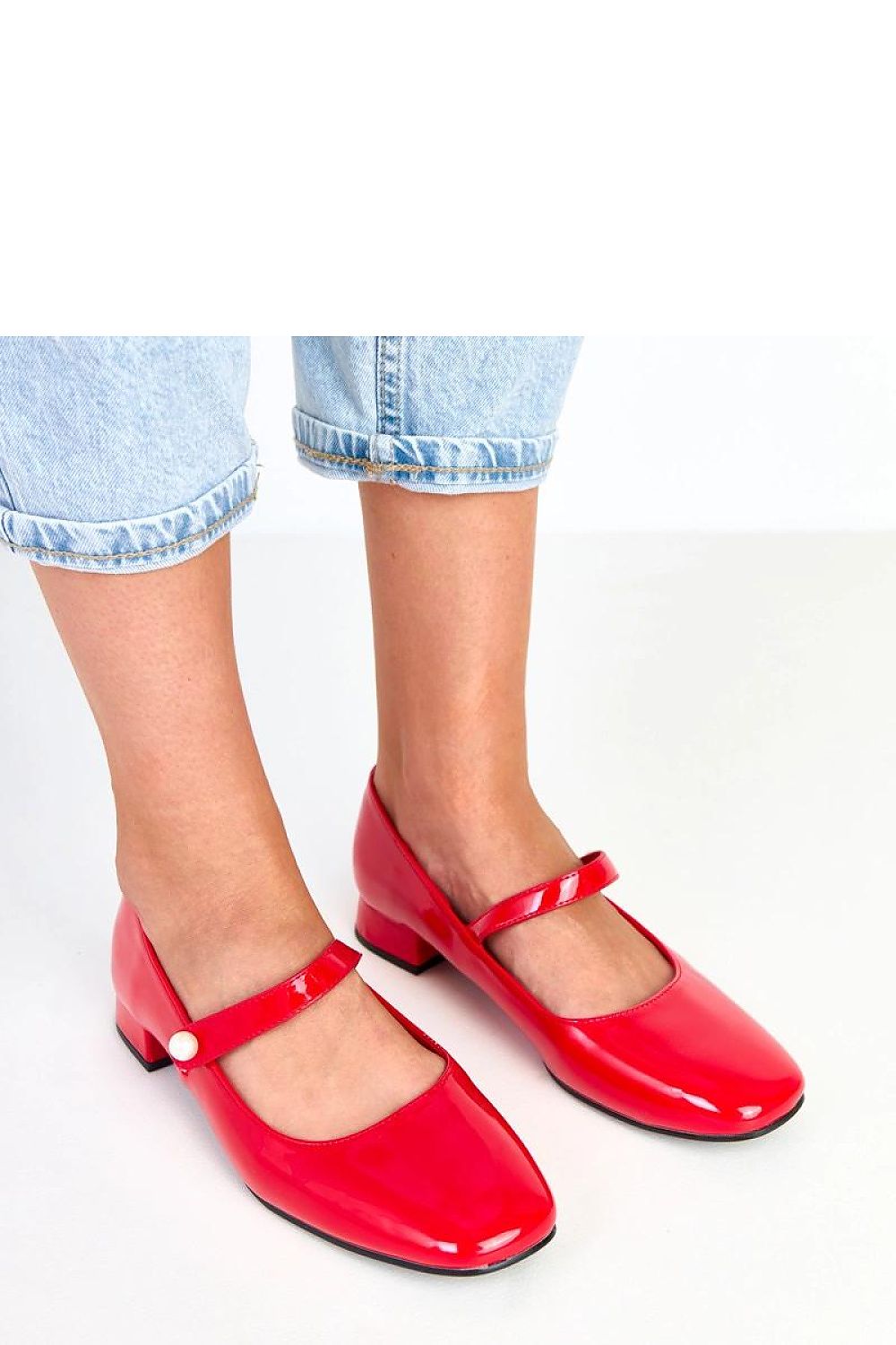   Czółenka Model Saga GG3070-4 Red - Solea 