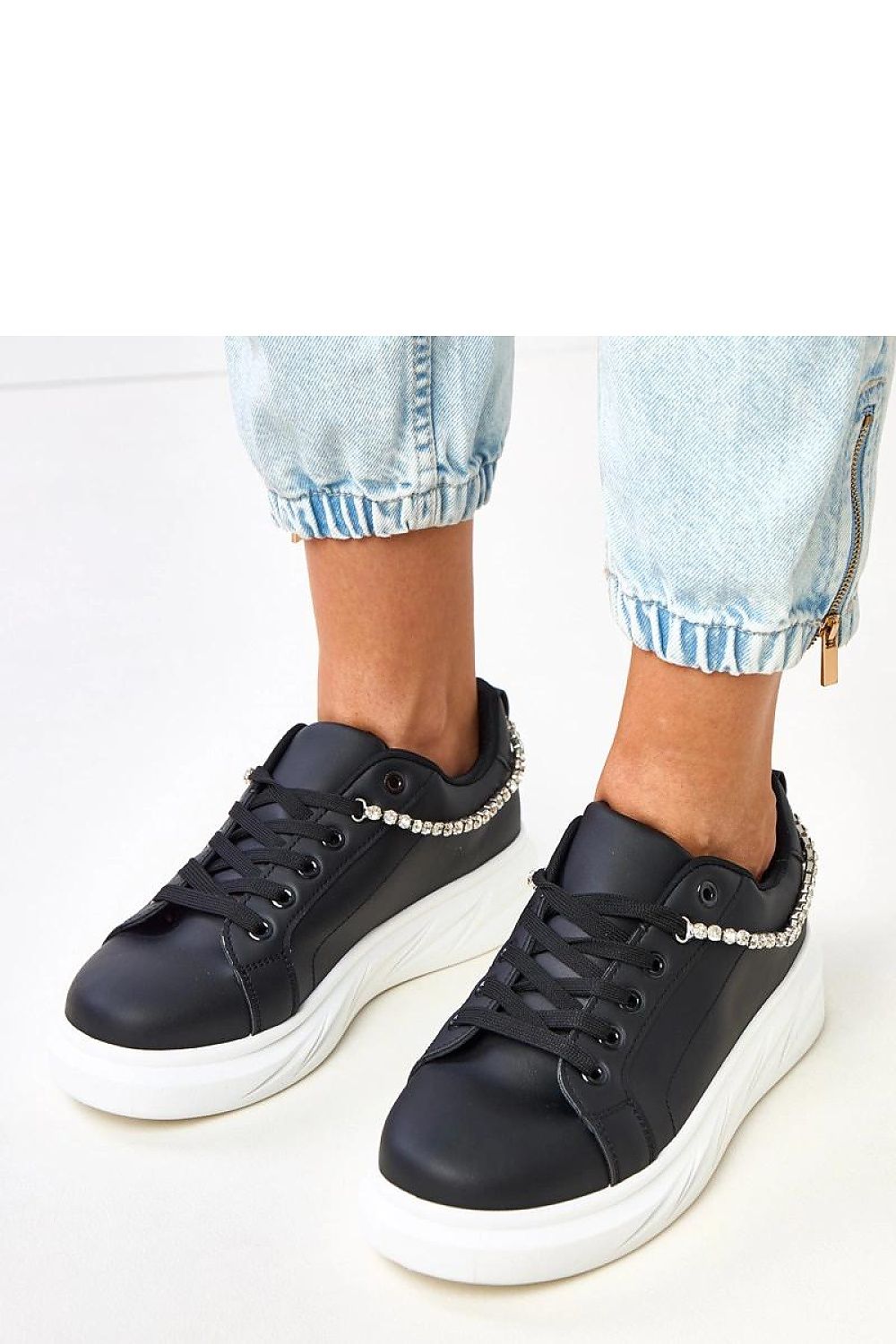   Buty Sportowe Model Tina SL-A52 Black - Solea 