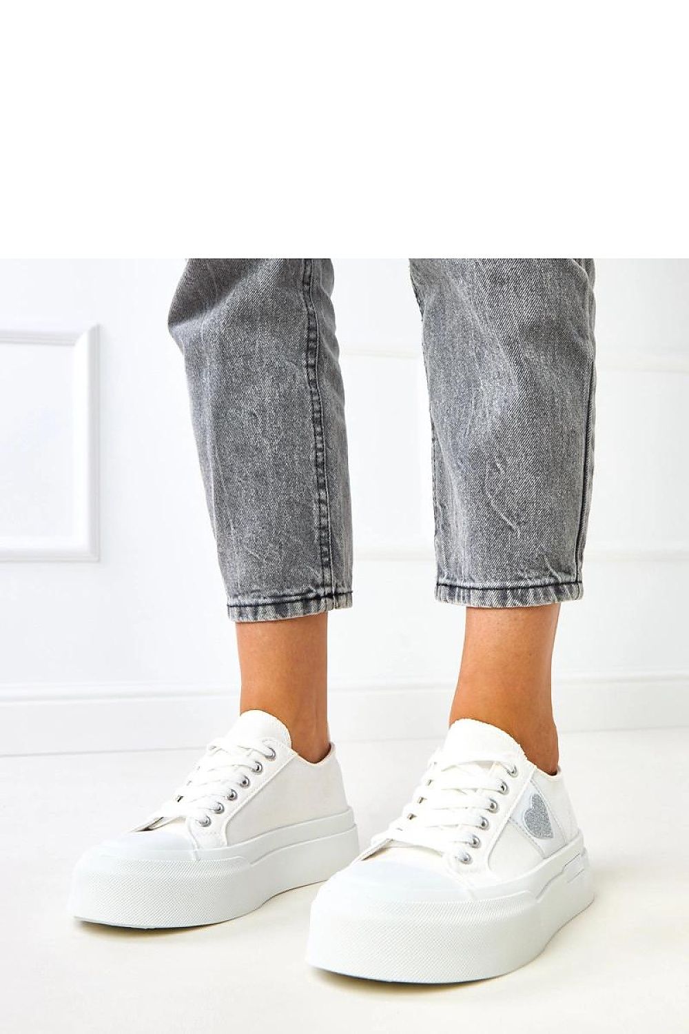   Buty Sportowe Model Nihal GLA1110 White - Solea 