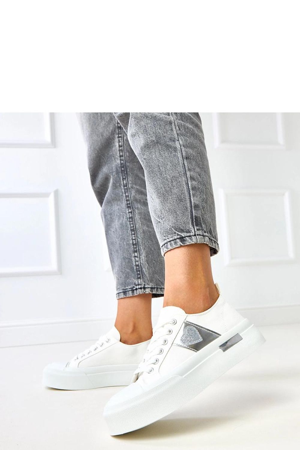   Buty Sportowe Model Nihal GLA1110 White - Solea 