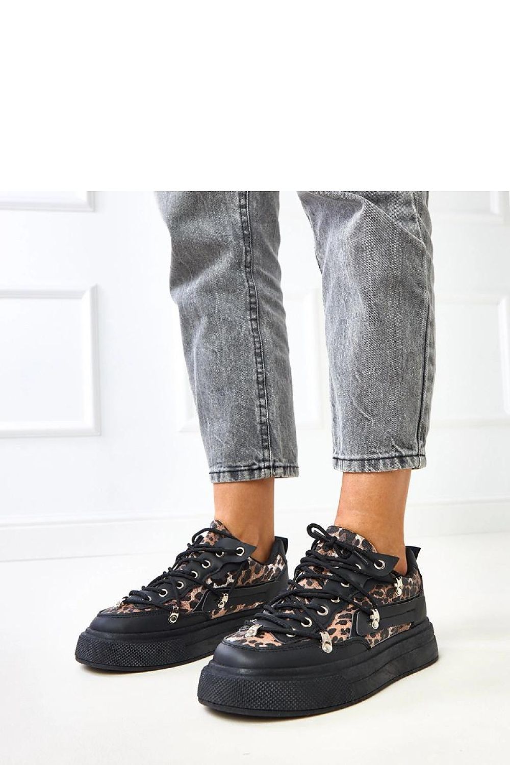   Buty Sportowe Model Felizia SL-A36 Black - Solea 