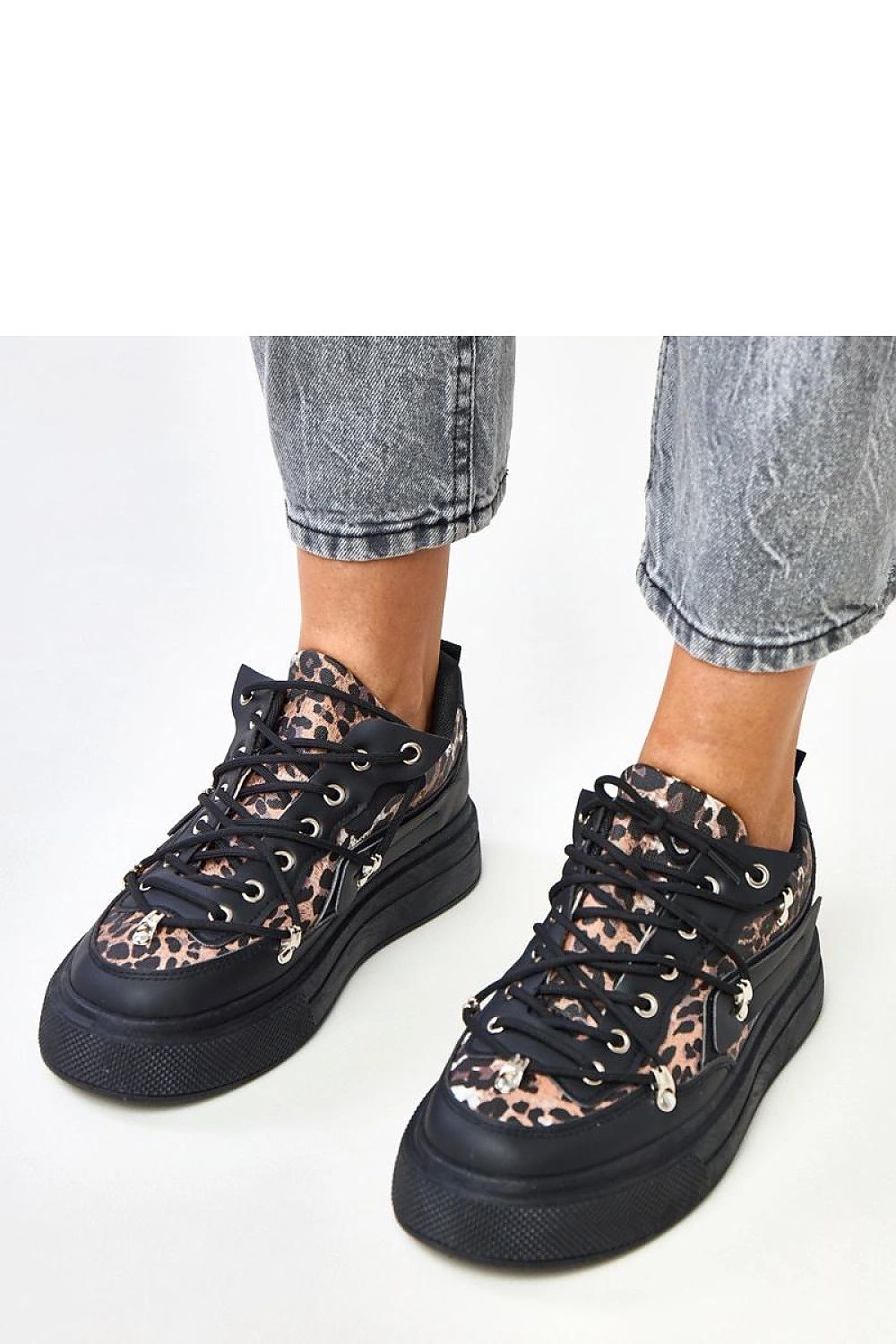   Buty Sportowe Model Felizia SL-A36 Black - Solea 