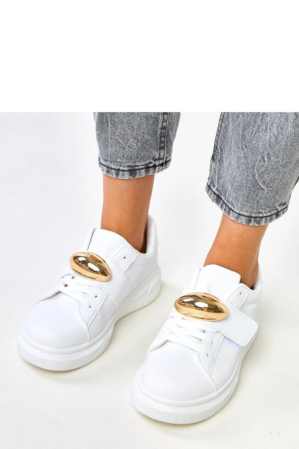   Buty Sportowe Model Melania A-69 White - Solea 