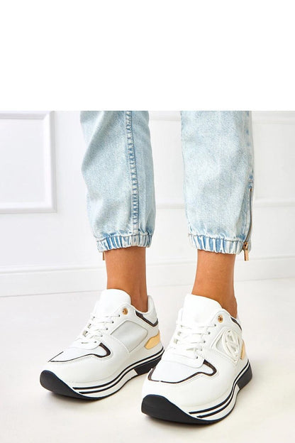   Buty Sportowe Model Matija B2064 White/Black - Solea 