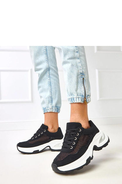   Buty Sportowe Model Inga SL-A53 Black - Solea 