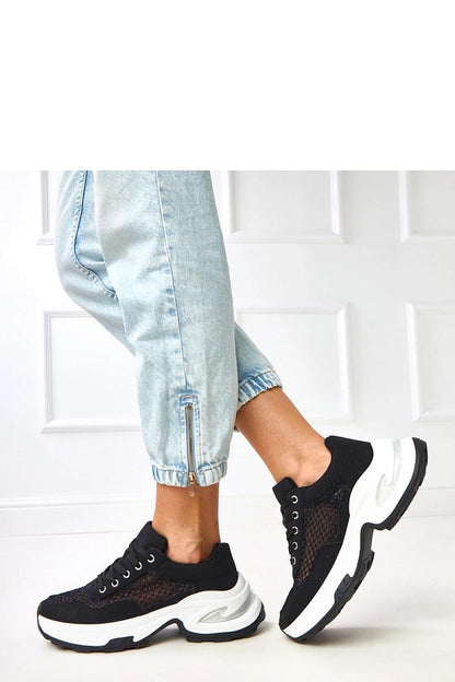   Buty Sportowe Model Inga SL-A53 Black - Solea 