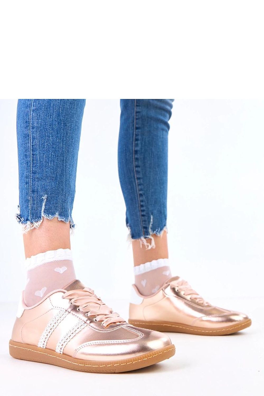   Buty Sportowe Model Madres A-110 Szampan - Solea 