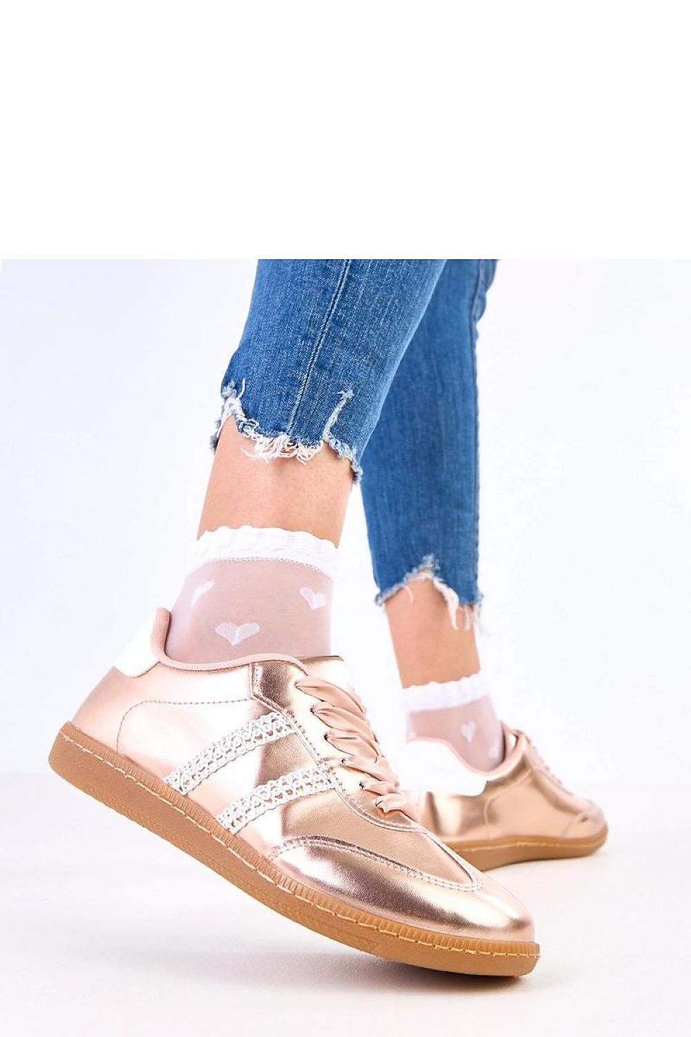   Buty Sportowe Model Madres A-110 Szampan - Solea 