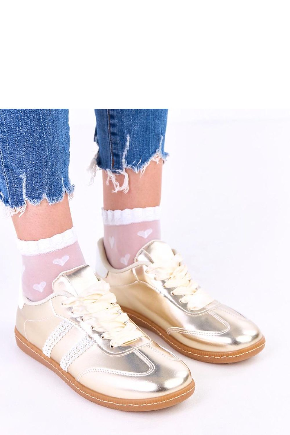   Buty Sportowe Model Model Madres A-110 Gold - Solea 