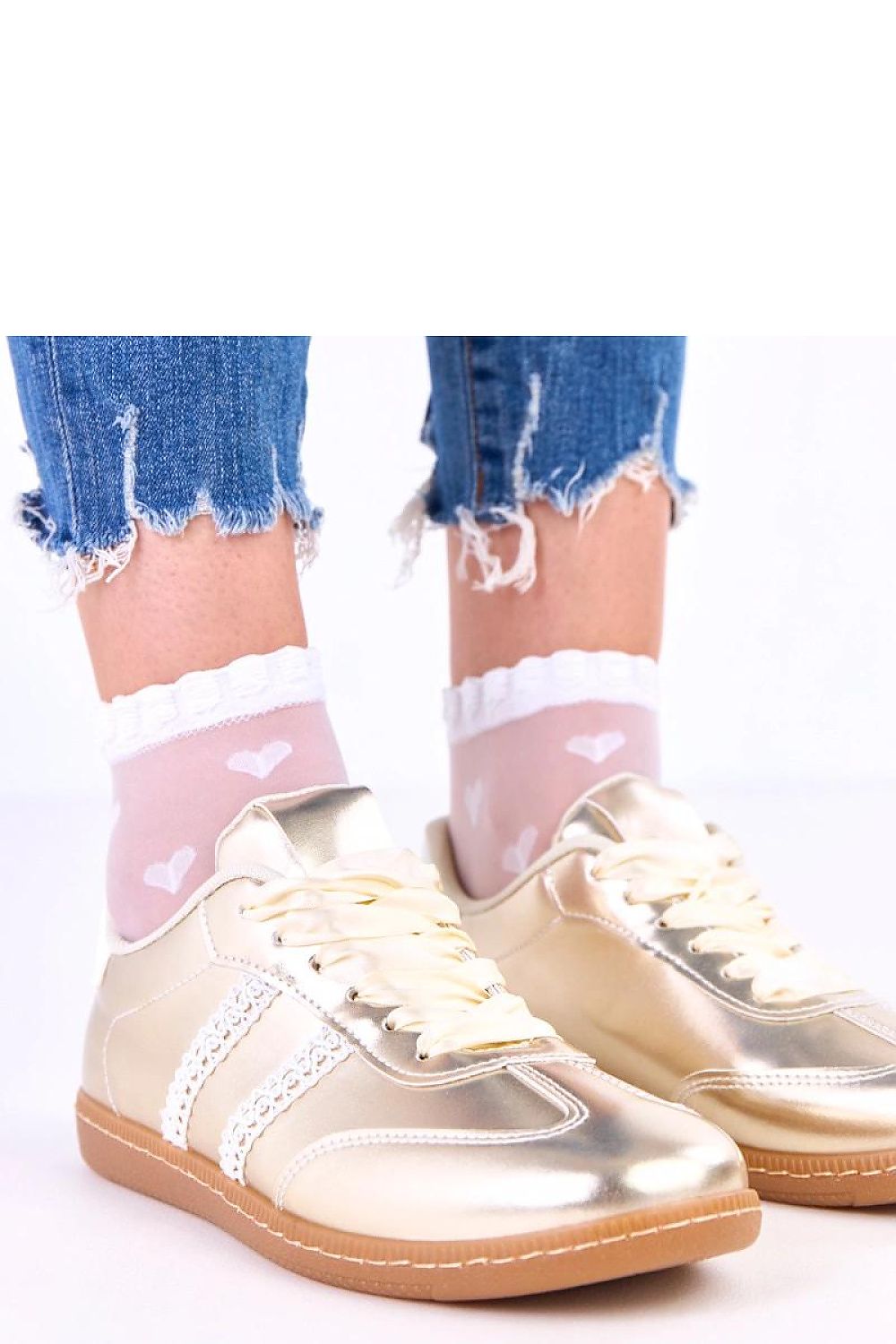   Buty Sportowe Model Model Madres A-110 Gold - Solea 