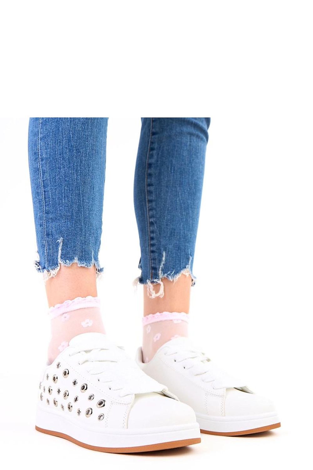   Buty Sportowe Model Adelis A-129 White - Solea 