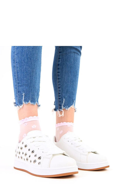   Buty Sportowe Model Adelis A-129 White - Solea 