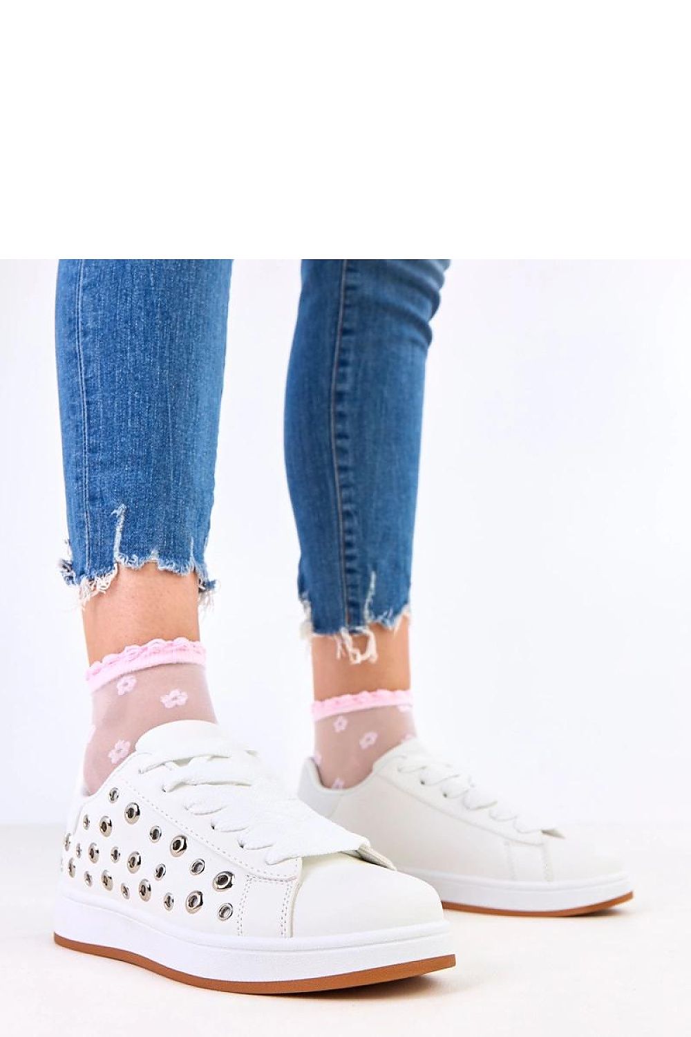   Buty Sportowe Model Adelis A-129 White - Solea 