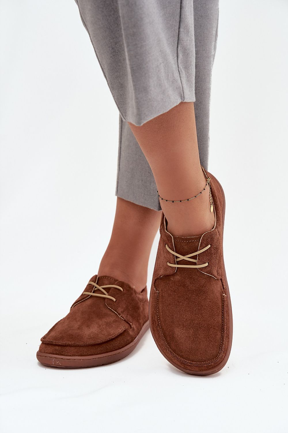   Półbuty Model Zazoo 327 Brown - Step in style 