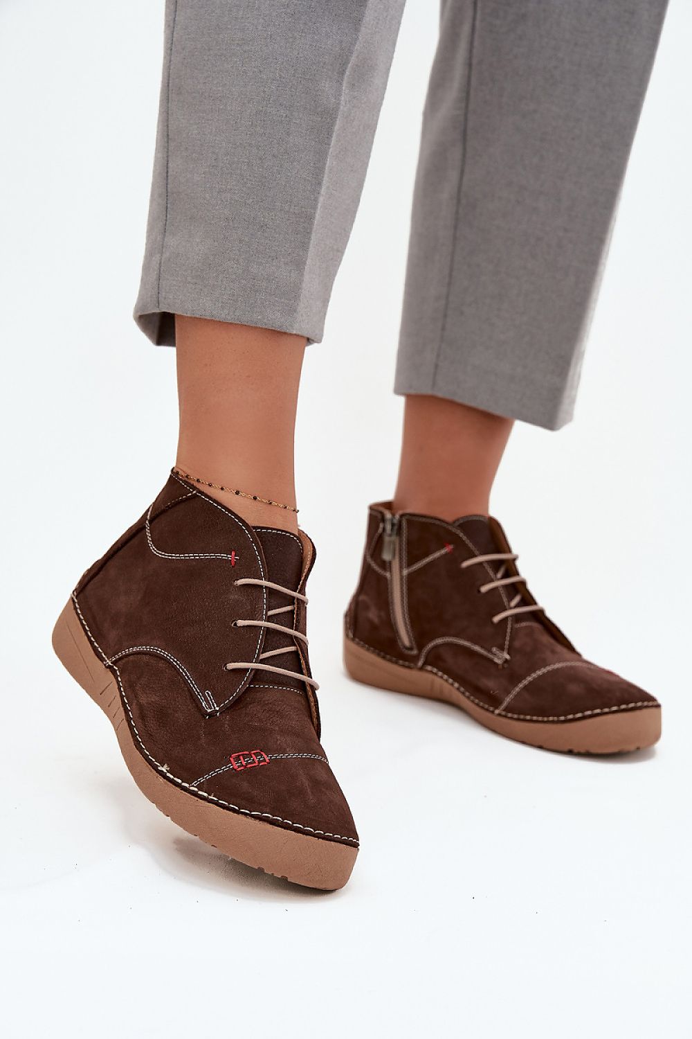   Półbuty Model Artiker 57C2117 Brown - Step in style 