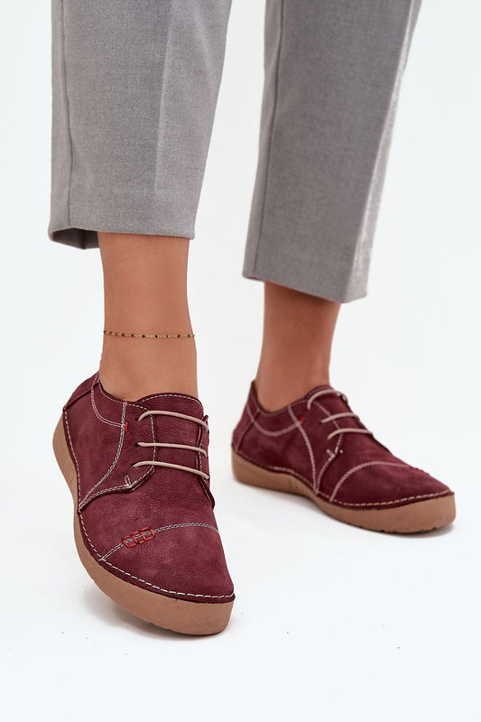   Półbuty Model Artiker 57C2111 Bordo - Step in style 