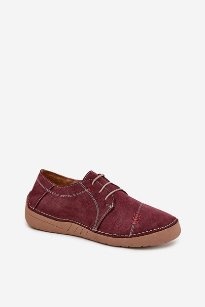   Półbuty Model Artiker 57C2111 Bordo - Step in style 