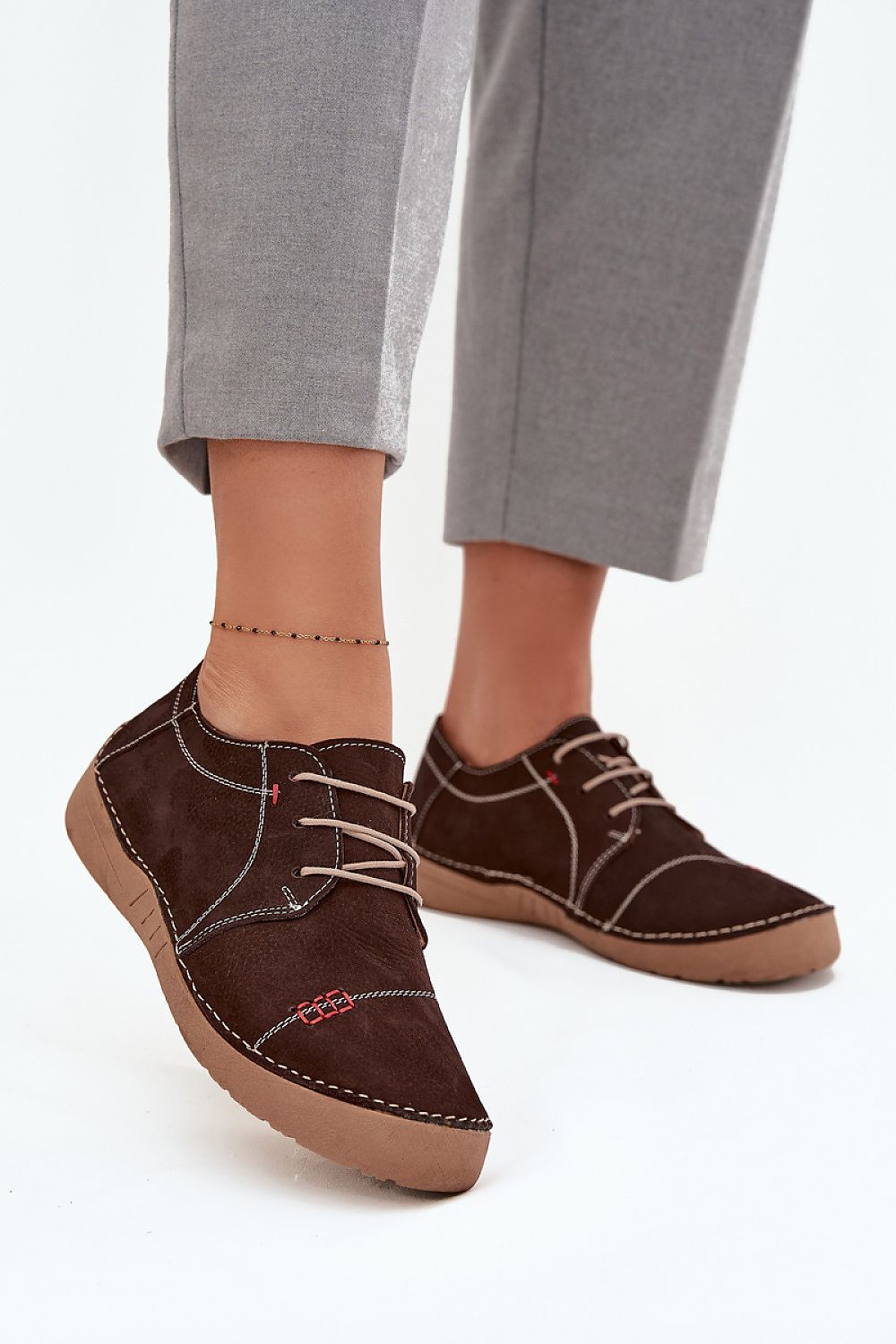   Półbuty Model Artiker 57C2114 Brown - Step in style 