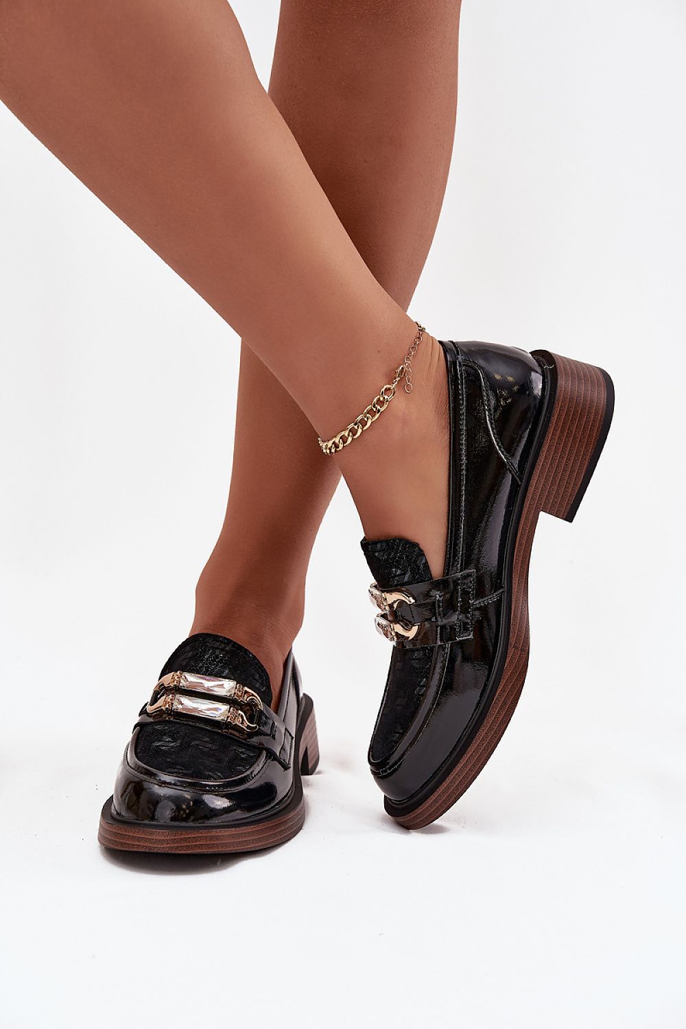   Mokasyny Model DA MR52-173 Black - Step in style 