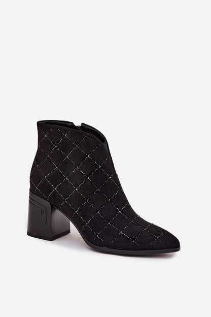   Botki Model DA MR52-133 Black - Step in style 