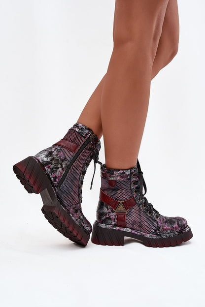   Workery Model Maciejka 07072-23 Bordo - Step in style 